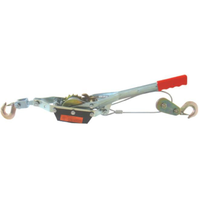 Single Gear Two Hooks 3t Ratchet Hand Puller