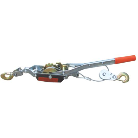 Single Gear Two Hooks Double Wire 1t Ratchet Hand Puller